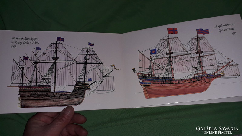 1982. Magda Sulyok - Tamás Mandel: picture book of old-fashioned ships according to the pictures