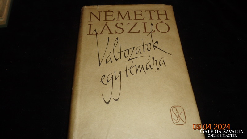 Változatok egy témára , írta Németh László  1961.