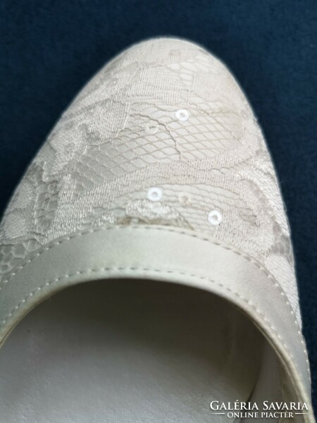 G. Westerleight márkájú esküvői cipő, 39-es