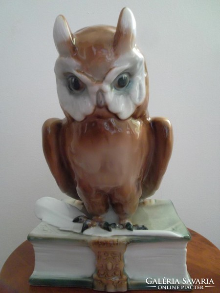 Zsolnay owl large size 27cm