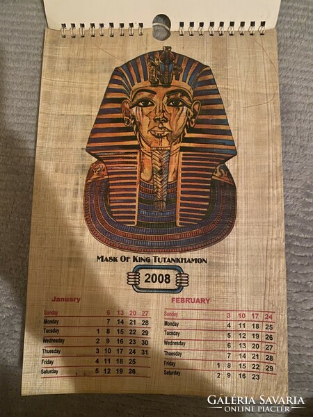 Egyiptomi papirusz naptár