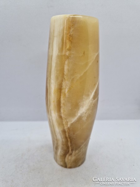 Onyx marble mineral vase