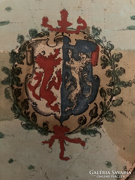 Zutphen Holland 1581 braun & hogenberg copper engraved map