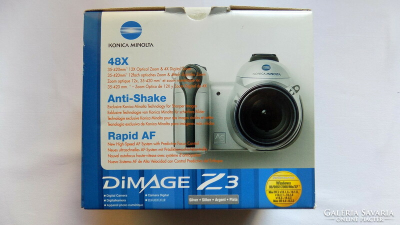 Konica Minolta DiMAGE Z3 digitális fényképezőgép