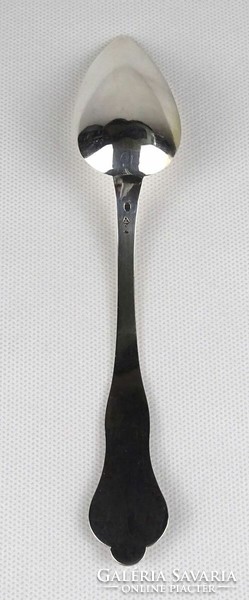 1R033 old decorative special silver spoon 30g