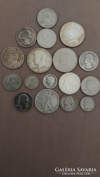 17 silver lot dollars of several rare years!
