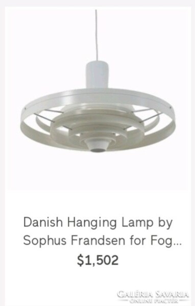 Danish hanging lamp Sarurnus vintage negotiable design