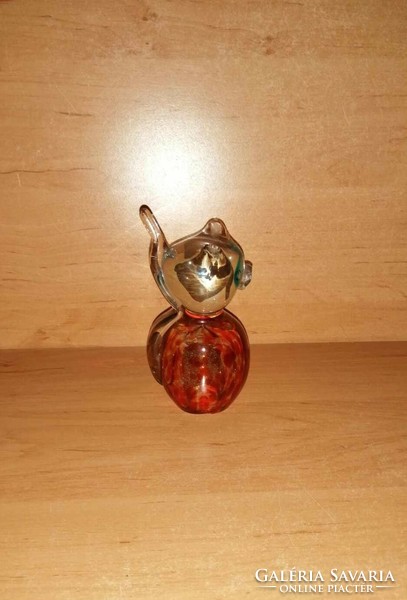 Murano glass cat - 12 cm high