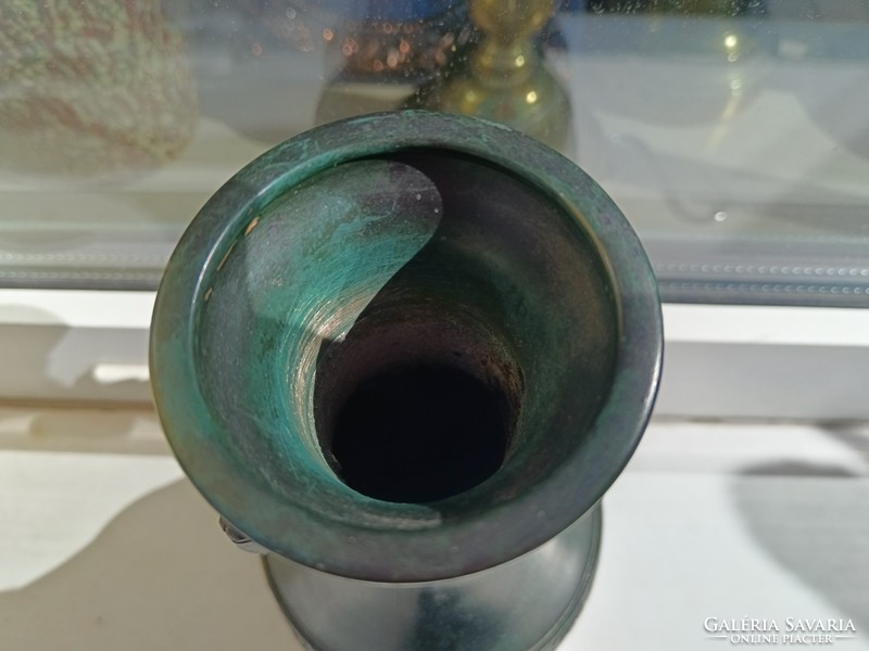 Bronz japán váza