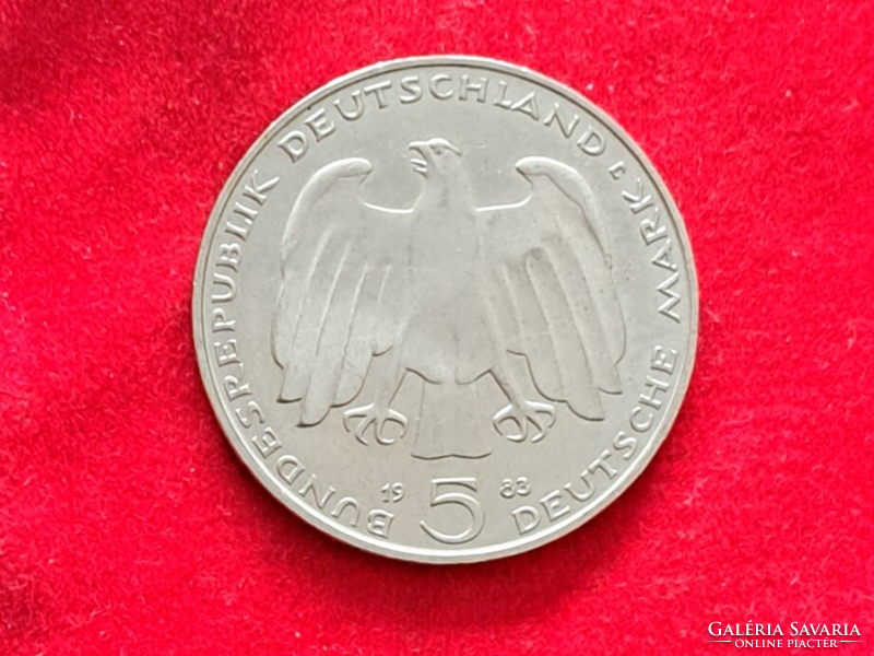 Németország emlék 5 márka 1983 J (Marx) (2005)