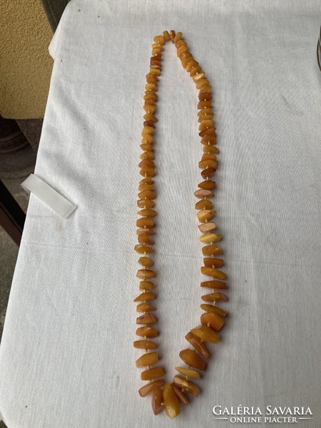 Amber necklace 93 grams 86 cm.
