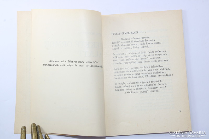 Dedikált Avantgárd borítós sorszámozott Justus Pál - Fekete ormok alatt Ritka ! 1925