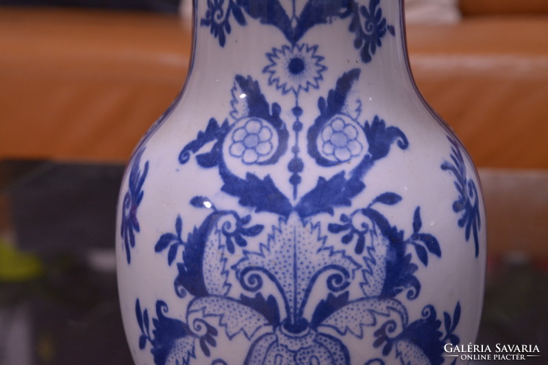 Petrus Regout holland váza trió ~1880