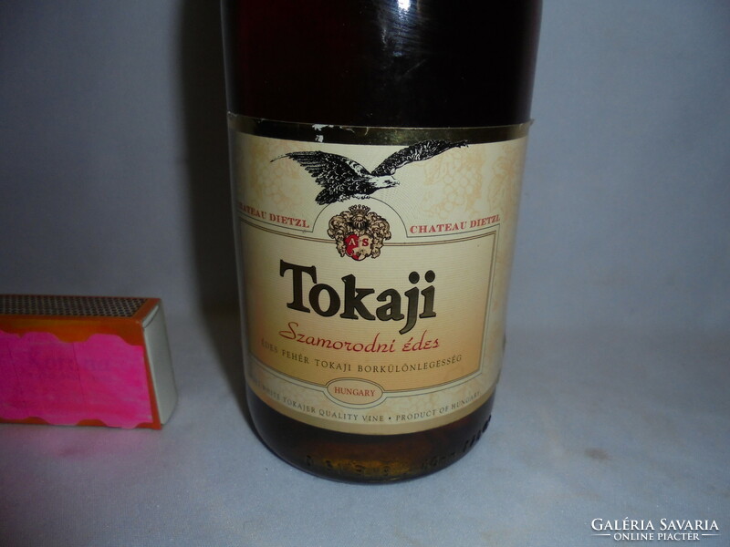 Tokaji Szamorodni édes - 2003 - bontatlan palack bor, retro ital
