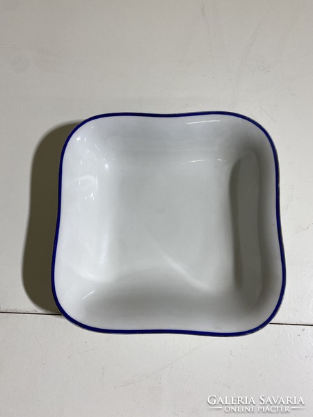 Drasche porcelán kék csikos porcelán kináló,32 x 23 cm-es. 4820