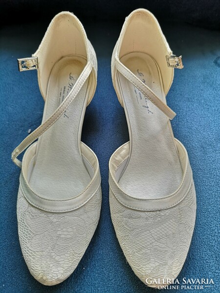 G. Westerleight márkájú esküvői cipő, 39-es