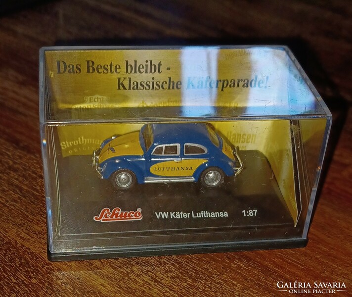 Schuco márkájú 1:87 VW Bogár H0