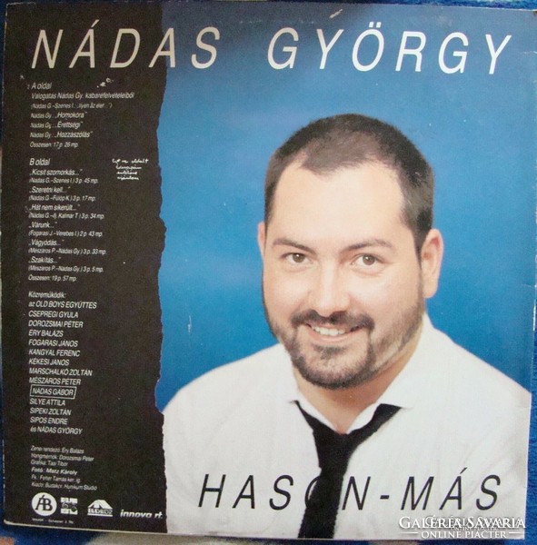 György Nádas: belly - another vinyl record