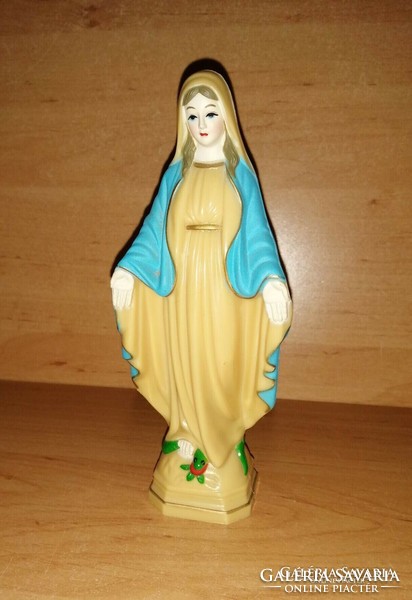 Old plastic vinyl madonna figure - 15 cm high (0-4)