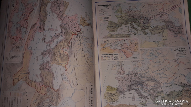 1959. Kartografia - historical atlas school map according to the pictures