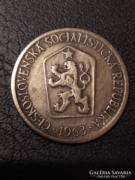 1 korona 1963 - Csehszlovákia
