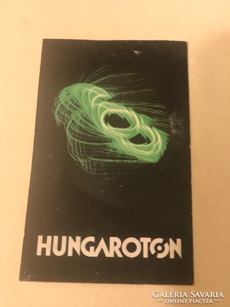 Card calendar 1992. Hungaroton.