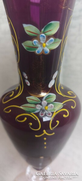 Vintage Bohémia váza