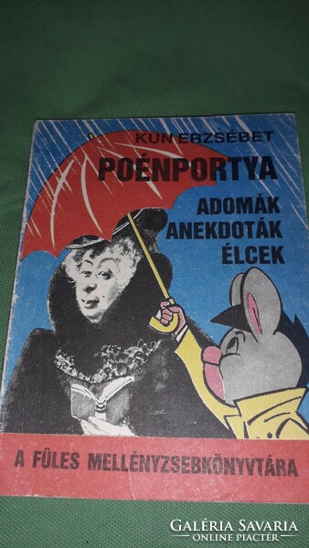 1989. Erzsébet Kun - jokes, anecdotes, edges according to the pictures