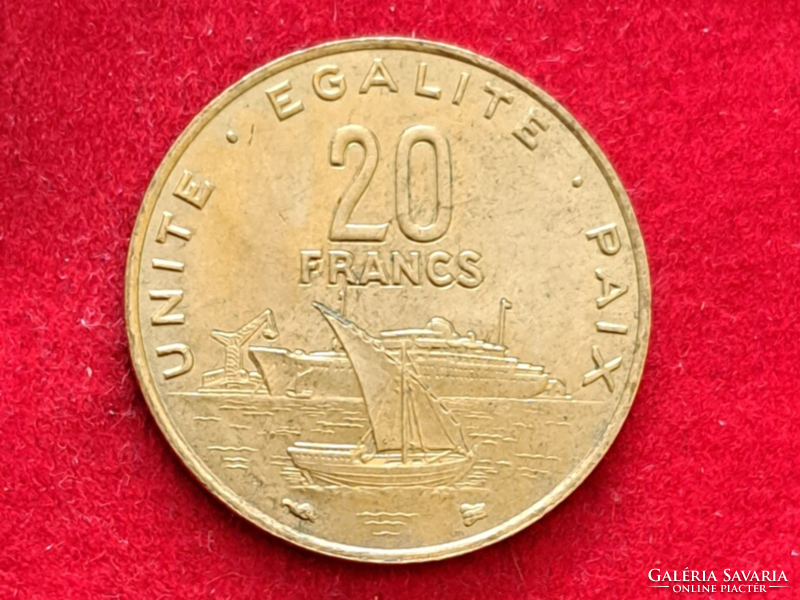 Djibouti 20 frank 1999 (2012)