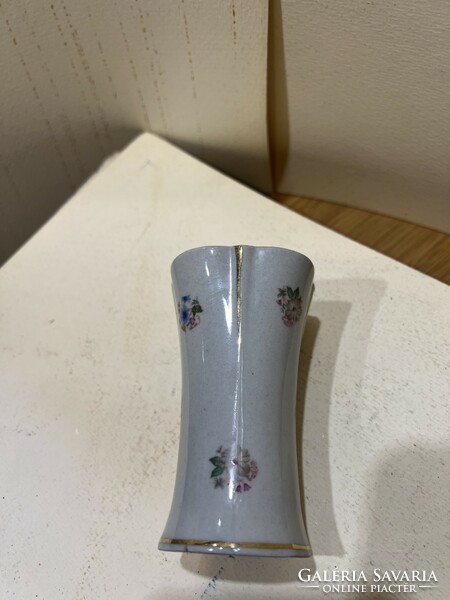 Drasche porcelán régi kis váza, 10 cm-es nagyságú. 4609