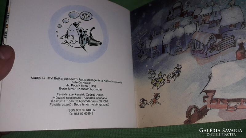 1989. Csukás - sajdik: the big ho-ho-ho-fisherman in winter - frozen fish tale according to the pictures mtv