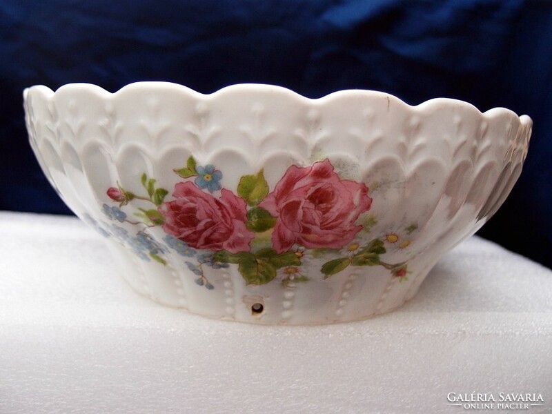 Antique rose bowl
