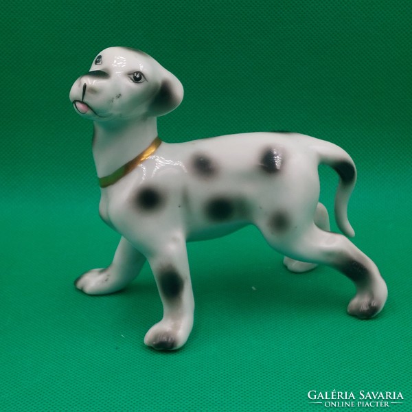 Retro porcelain Dalmatian dog figure