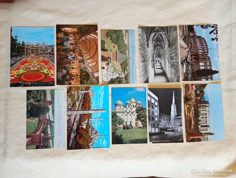 Postcard 03 cities, 100 pcs