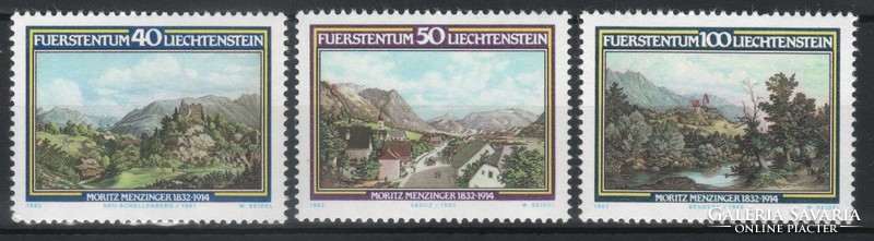 Liechtenstein 0453 mi 806-808 postal clerk EUR 3.00