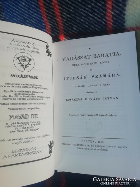 Magyar fűvészkönyv, magyar practicus termesztő, vadász barátja, reprint könyvek