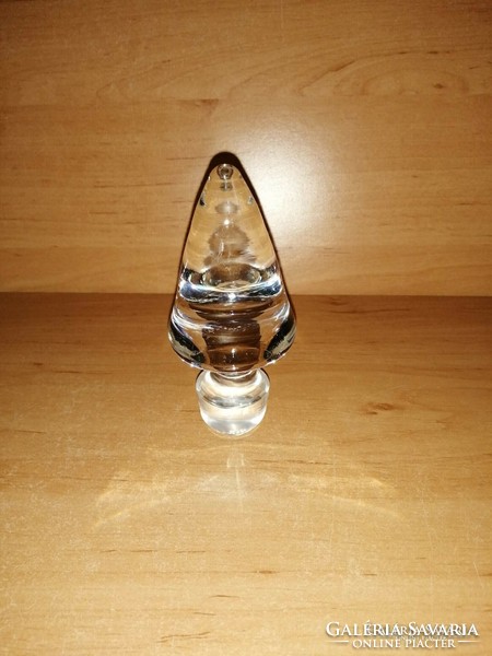Retro decorative glass stopper 11 cm long (2/k)