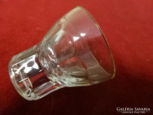 Liqueur glass - 2 cl - thick base, four pieces. Jokai.