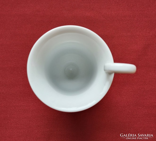 Burg Lindau német porcelán kávés teás forrócsokis cappuccino csésze bögre arany széllel