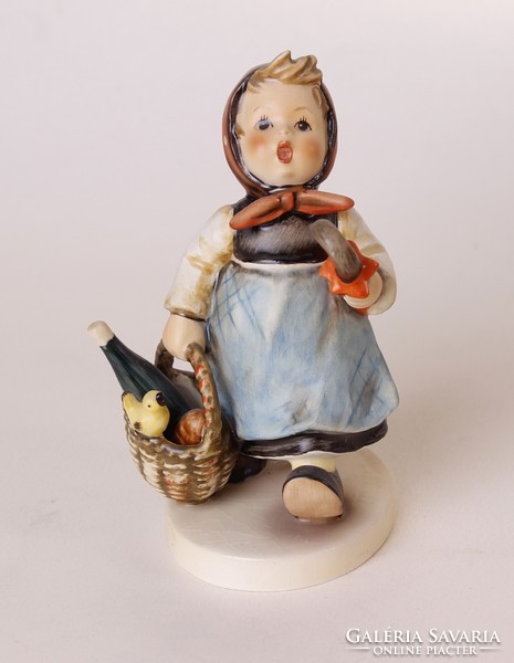 Beteg látogatás (Visiting an invalid) - 13 cm-es Hummel / Goebel porcelán figura