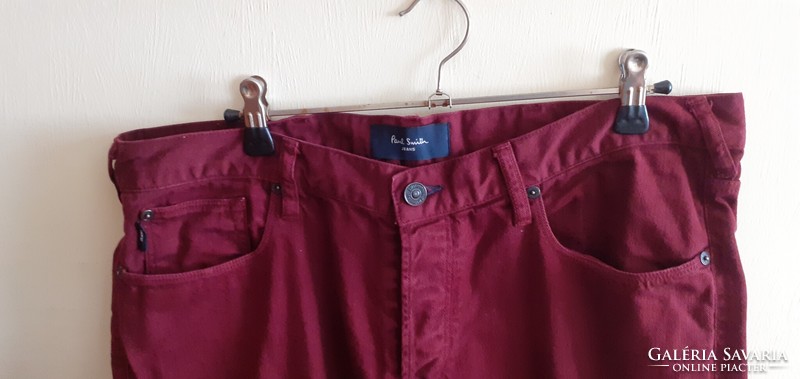 Dark burgundy paul smith jeans. 42-Es