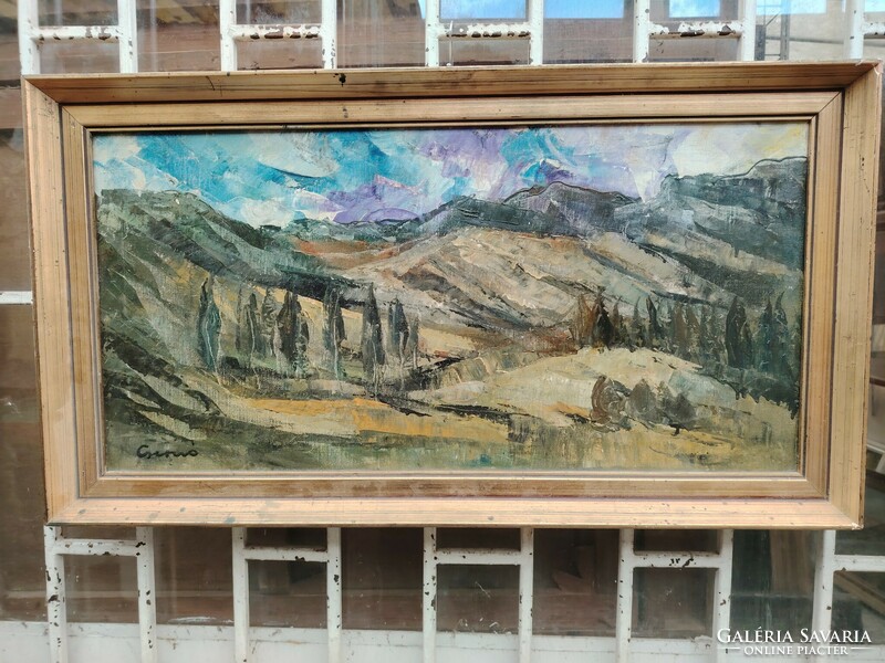 Csernó Judit olaj festmény