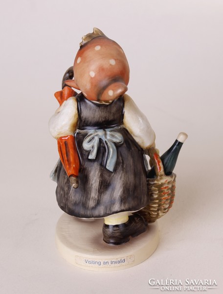 Beteg látogatás (Visiting an invalid) - 13 cm-es Hummel / Goebel porcelán figura