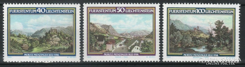 Liechtenstein 0454 mi 806-808 post office EUR 3.00