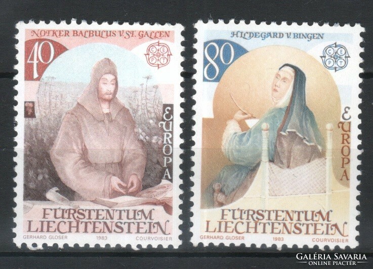 Liechtenstein 0449 mi 819-817 postage €1.60