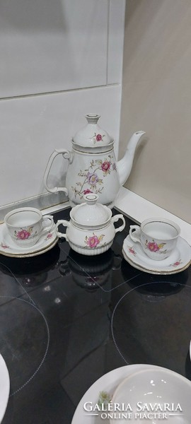 Porcelain coffee set for 2 people