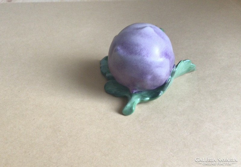 Extremely rare purple cabbage ornament from Herend