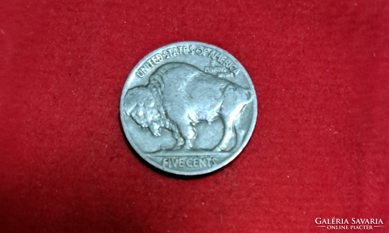 1936. Buffalo/indián fej nickel 5 cent USA (2018)