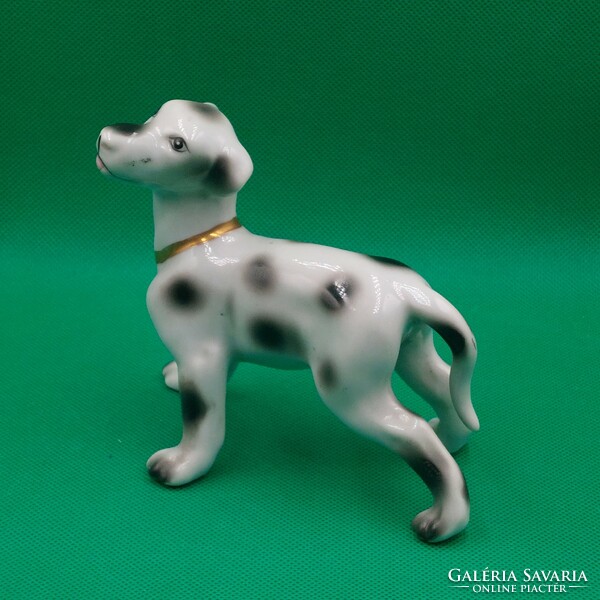 Retro porcelain Dalmatian dog figure