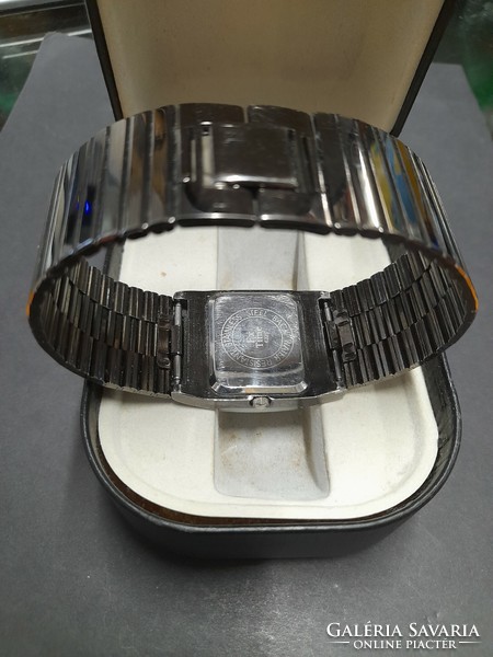 Swiss rado fx time 622c men's quartz wristwatch.